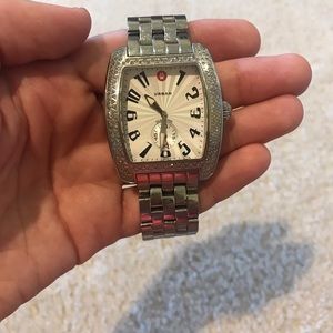 Michele diamond watch